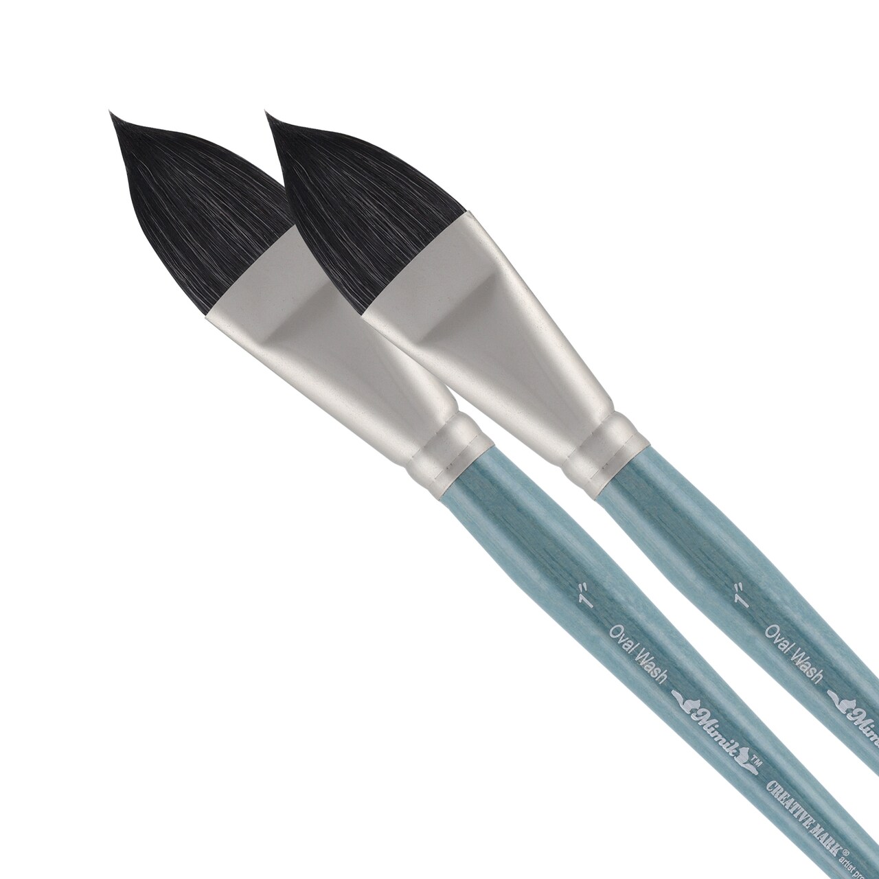 Mimik Professional Watercolor Brushes -Assorted - Synthetic Squirrel Hair - Natural Bristle Artist Brushes for Watercolors, Gouache & Acrylics - Imitates Natural Squirrel and Sable Hair